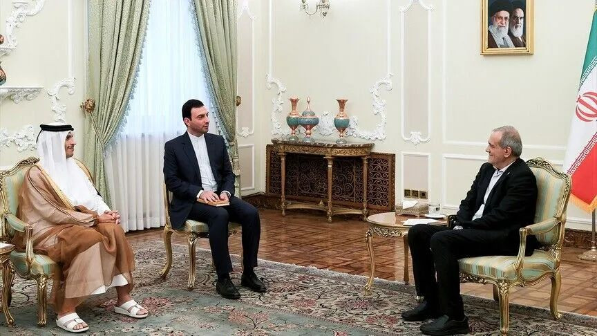 Pezeşkian: İran və Qətər əməkdaşlığı bərpa edə bilər