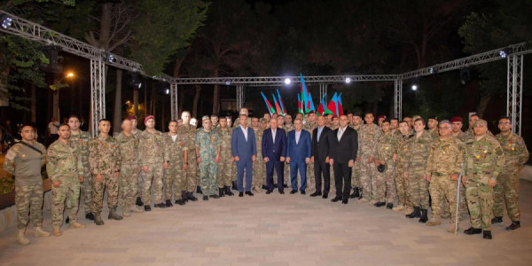 DTX-nin "Bilgəh" İstirahət mərkəzində Vətən müharibəsi iştirakçıları ilə görüş təşkil edilib