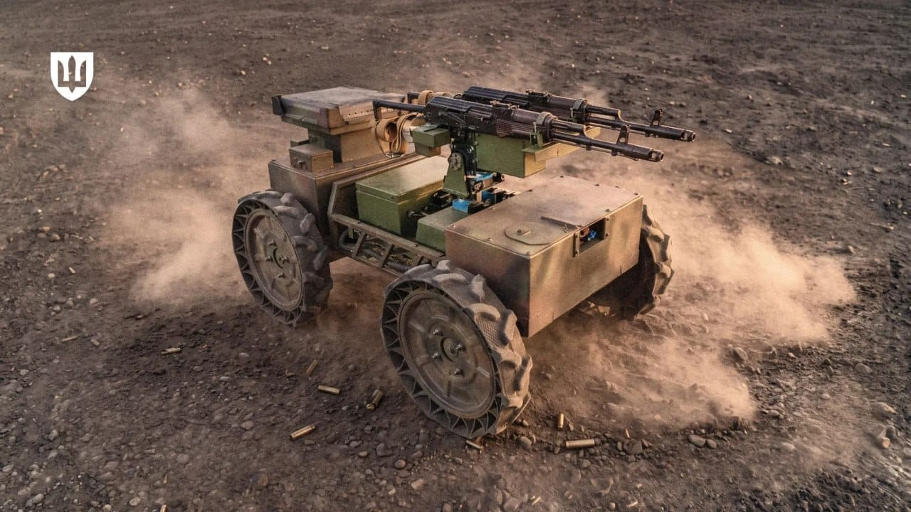 Ukrayna yeni silahlı robotlarını döyüşdə sınaqdan keçirir