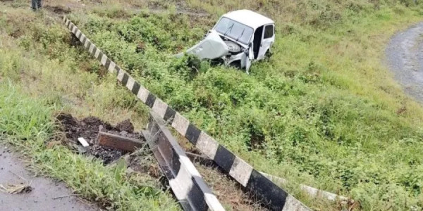 Zaqatalada "Niva" teplovozla toqquşdu: