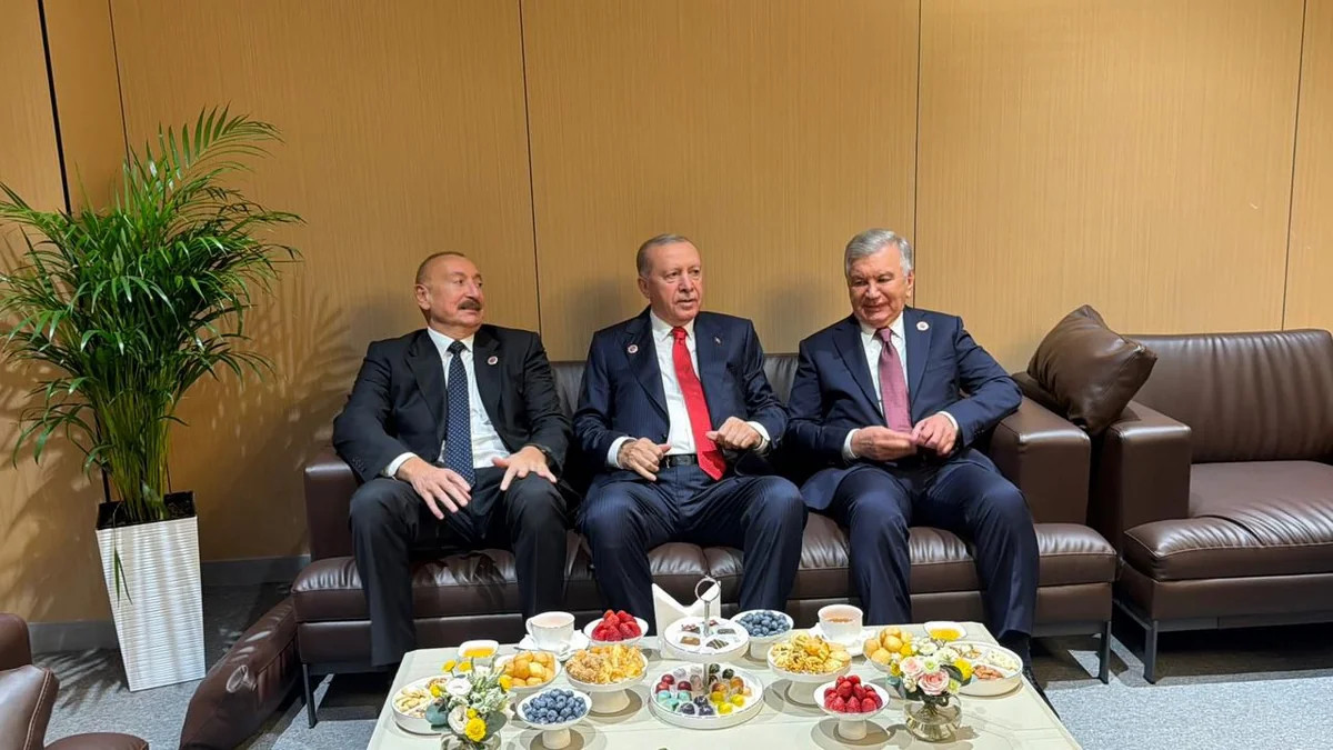 Azərbaycan, Türkiyə, Özbəkistan və İran prezidentləri Bişkekdə bir araya gəliblər