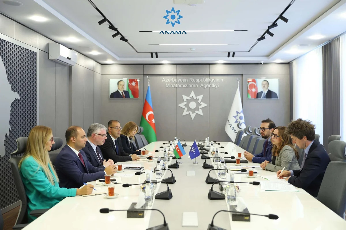 Azərbaycan ilə NATO arasında minatəmizləmə sahəsində əməkdaşlıq müzakirə olunub