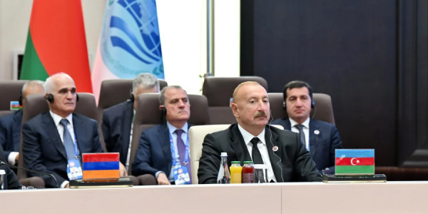 Prezident: Azərbaycan beynəlxalq münasibətlərdə çoxtərəfliliyə töhfə verməyə davam edəcək