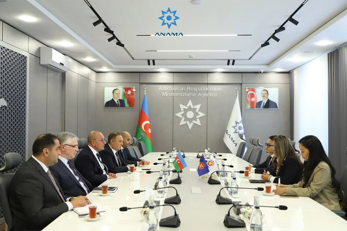 ANAMA ilə ARMAC mina fəaliyyətində əməkdaşlığı müzakirə edib