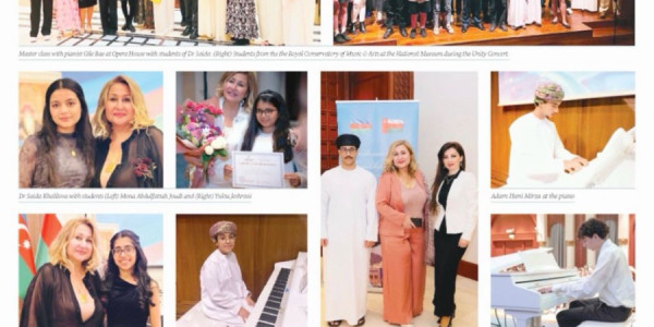 Azərbaycanlı pianoçunun fəaliyyəti Oman mediasında