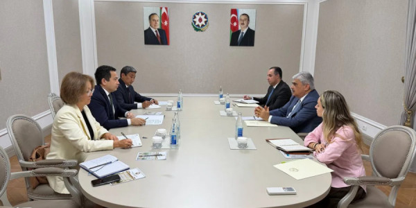 Bakı Astana ilə Qazaxıstanın enerji resurslarının Azərbaycandan tranzitini müzakirə edib