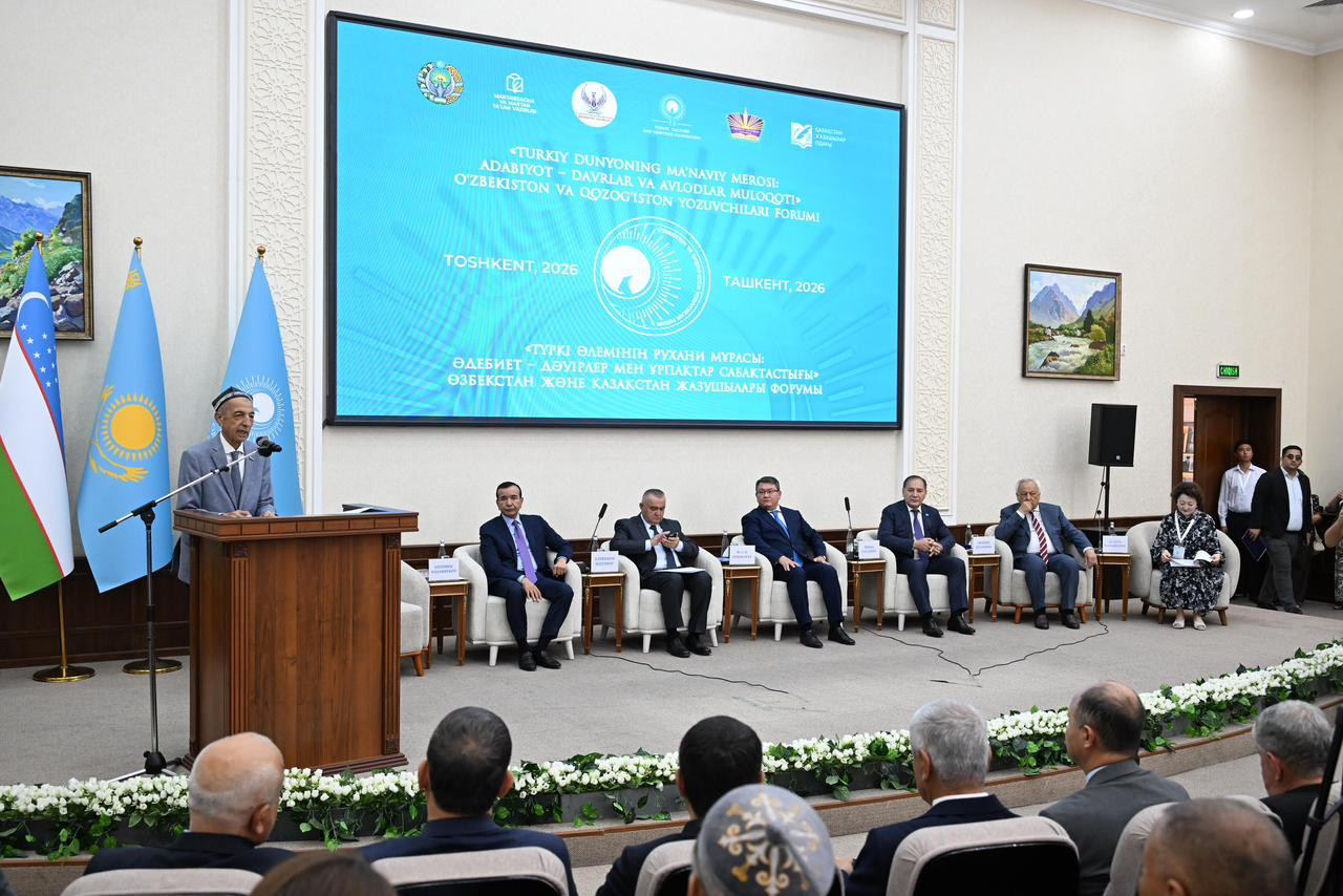 Daşkənddə Özbəkistan və Qazaxıstan yazıçılarının Beynəlxalq Forumu keçirildi –