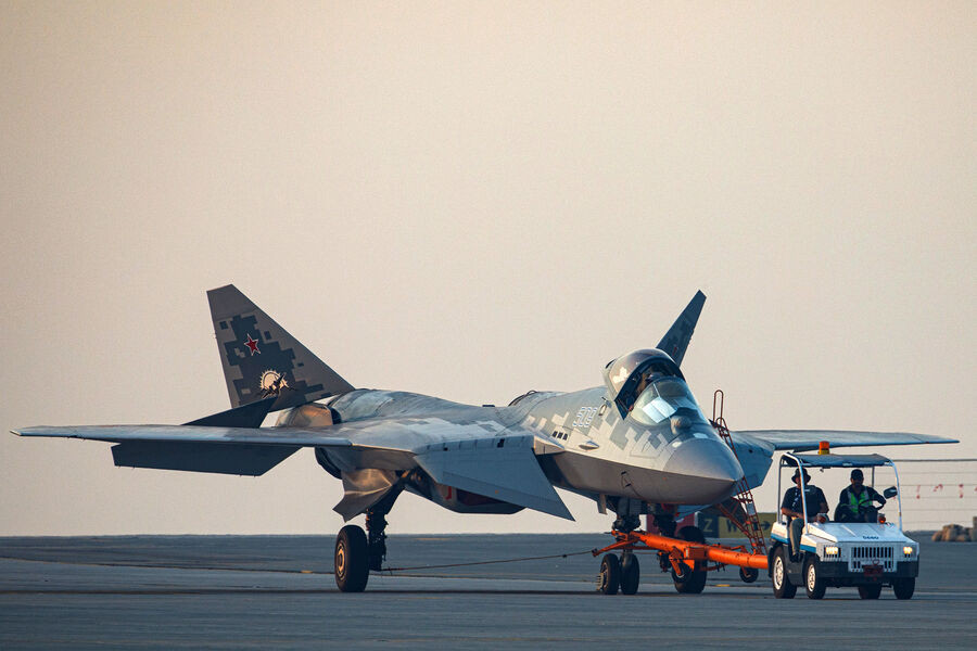 Rusiyanın Su-57 qırıcısı Misirdə sərgidə