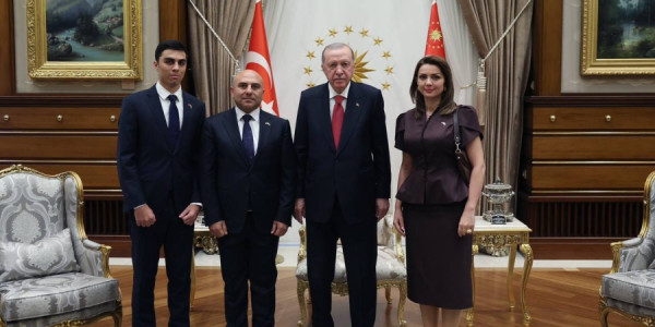 Ərdoğan Azərbaycanın yeni səfirini qəbul etdi