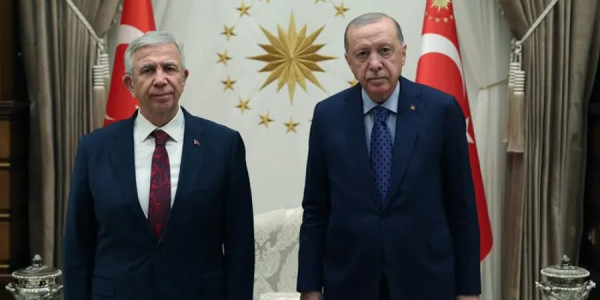 Ərdoğan Mansur Yavaşı qəbul edib