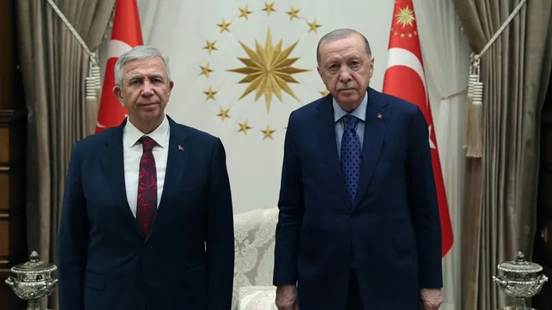 Ərdoğan Mansur Yavaşı qəbul edib