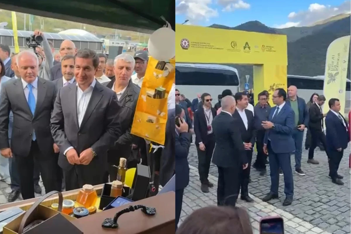 Kəlbəcərdə Bal Festivalı keçirilib