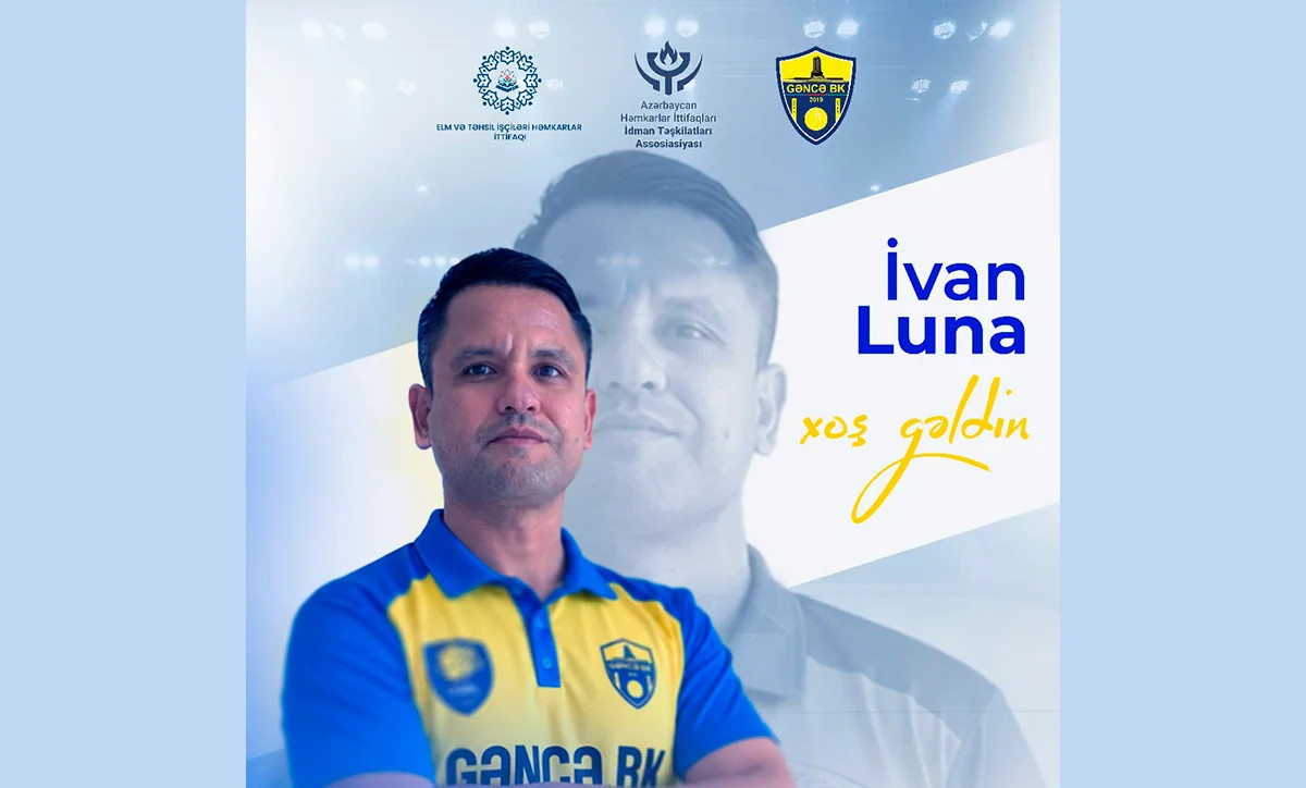 "Gəncə" meksikalı mütəxəssis İvan Luna ilə müqavilə imzalayıb