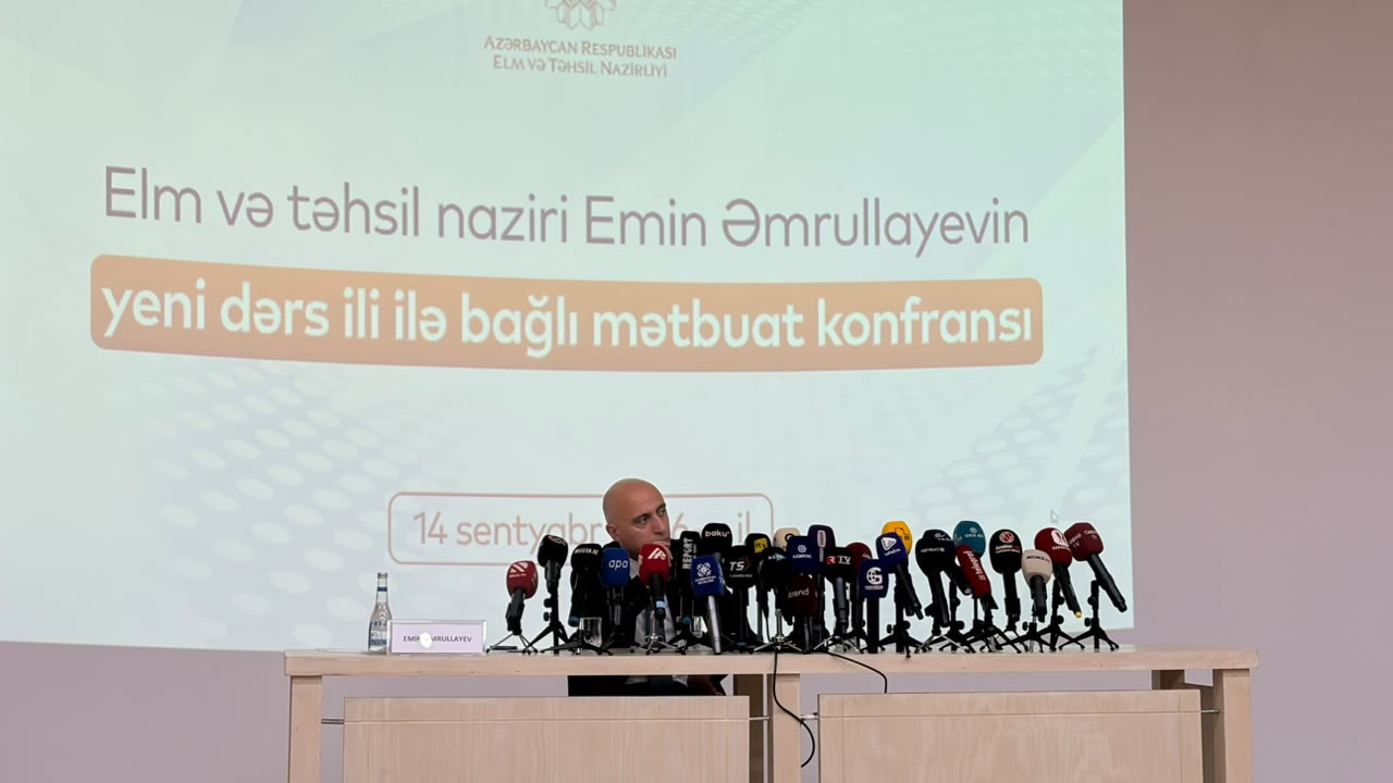 Emin Əmrullayev: Aşağı nəticə göstərən bölgələrdə müəllim keyfiyyəti artırılmalıdır