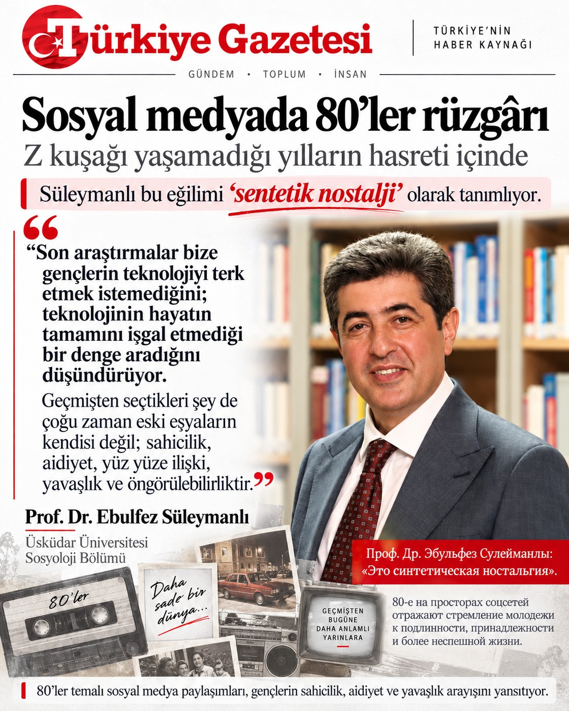 Z nəsli niyə yaşamadığı 80-ci illər üçün darıxır? –