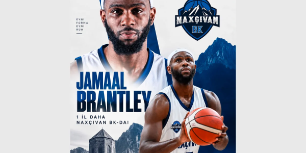 "Naxçıvan" basketbolçusu Camaal Brentli ilə yeni müqavilə imzalayıb
