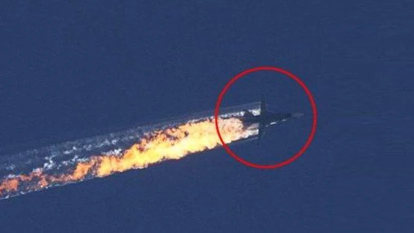 Ukrayna Rusiyanın Su-24 təyyarəsini vurdu