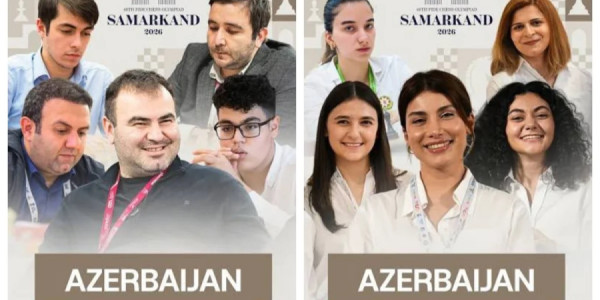 Azərbaycan yığmaları Şahmat Olimpiadasında mübarizəyə başlayır