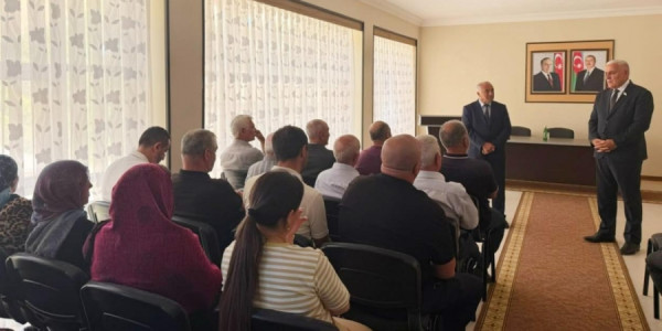 Milli Məclisin deputatı Vüqar Rəhimzadə Ordubadda seçiciləri ilə növbəti görüşünü keçirib