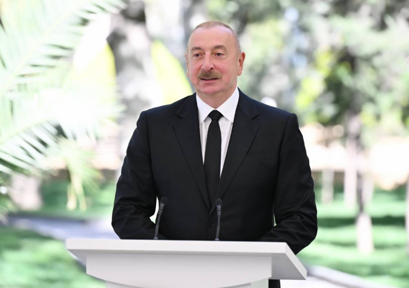 Prezident İlham Əliyev Şamaxıda "Pirqulu Park" hotelinin açılışında iştirak edib