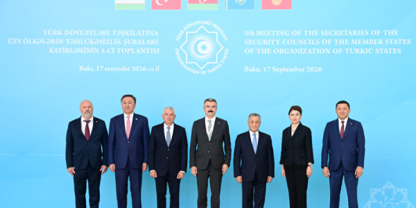 Bakıda Türk Dövlətləri Təşkilatına üzv ölkələrin Təhlükəsizlik Şuraları katiblərinin 5-ci toplantısı keçirilib