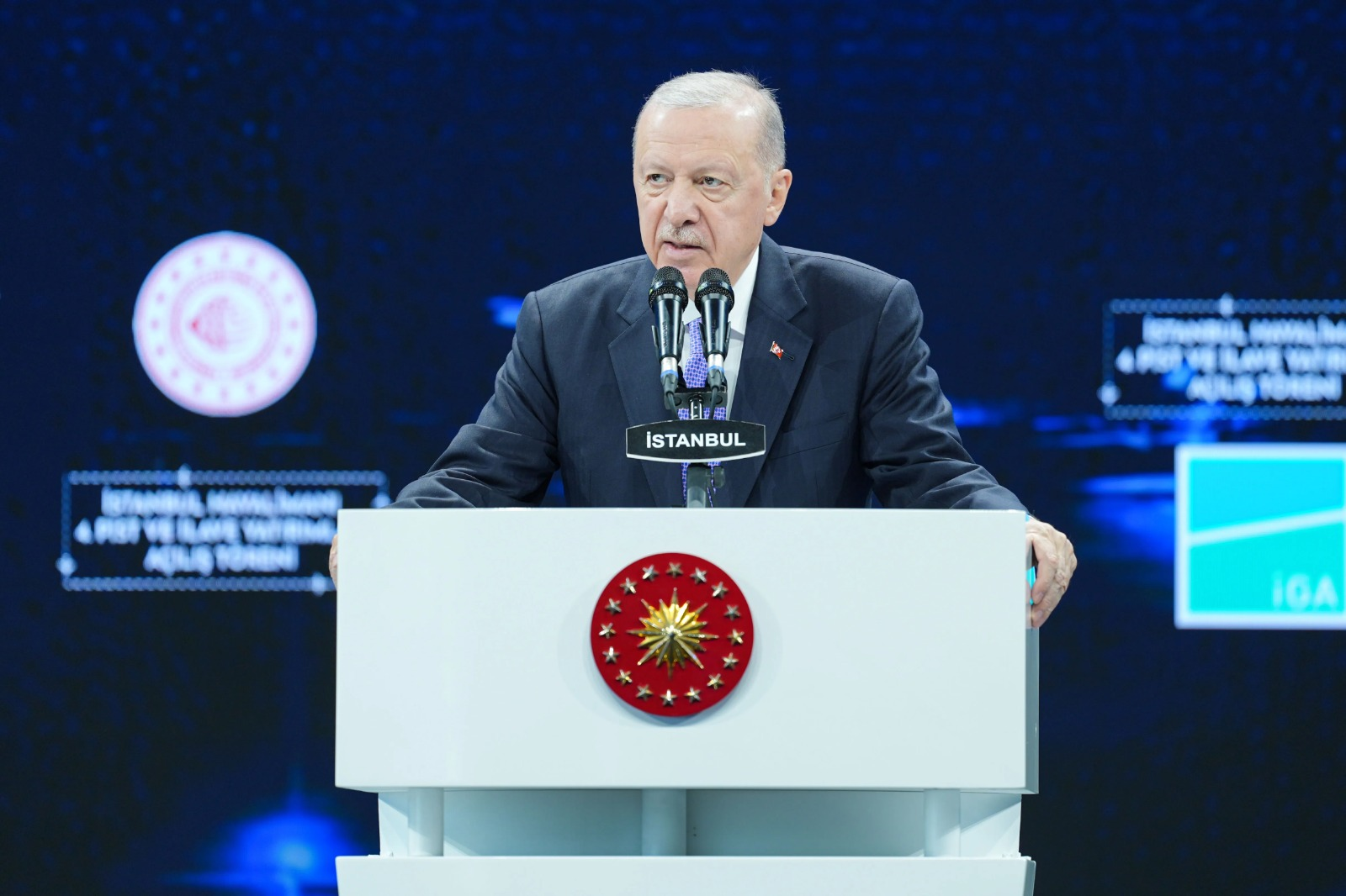 Ərdoğan: Türkiyəni dünyanın ən geniş uçuş şəbəkəsinə malik ölkələrindən birinə çevirdik