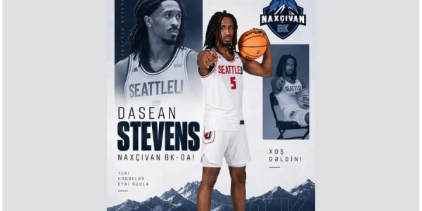 Naxçıvan" ABŞ-dən olan basketbolçu Deşaun Stivensi heyətinə qatıb