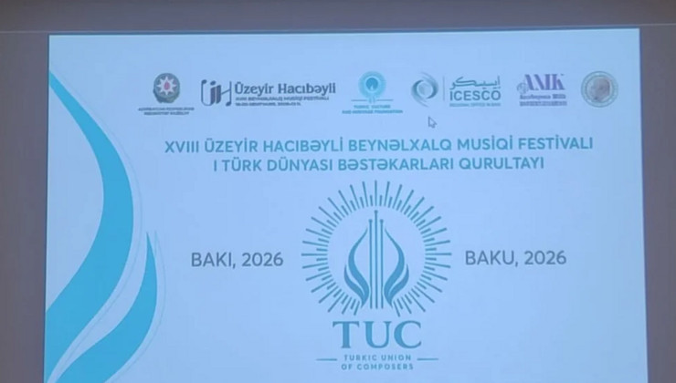 Bakıda I Türk Dünyası Bəstəkarları Qurultayının açılış mərasimi keçirilir