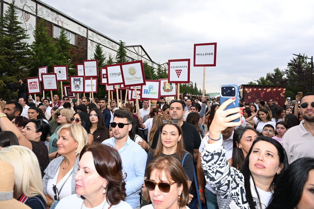 Şamaxıda Üzüm və Şərab Festivalının açılış mərasimi keçirilib