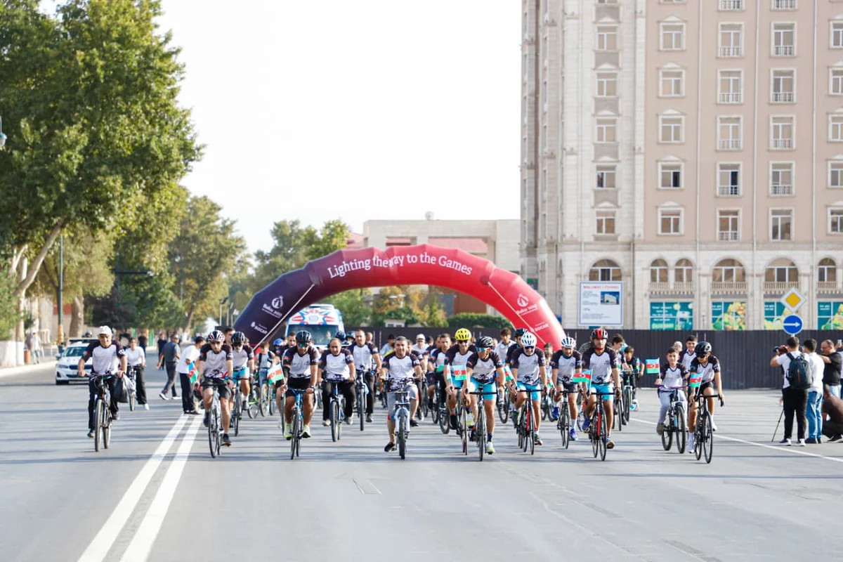 Naxçıvanda "Velo Fest" velosiped festivalı keçirilib
