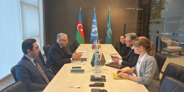 Azərbaycan və Almaniya iqlim sahəsində əməkdaşlığı müzakirə ediblər