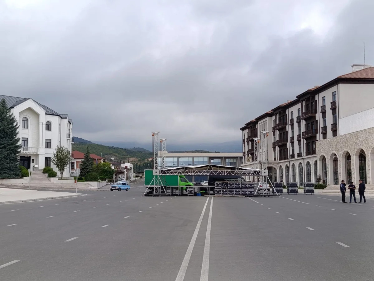 Xankəndidə Şəhər Gününə hazırlıq gedir