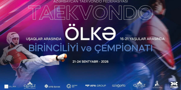 Bakıda taekvondo üzrə ölkə çempionatı və "Koreya Səfiri Kuboku" keçiriləcək