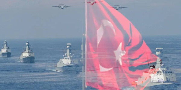 Türkiyə genişmiqyaslı hərbi-dəniz təlimlərinə başlayıb