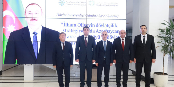 MEK-də Dövlət Suverenliyi Gününə həsr olunmuş lektoriya keçirilib