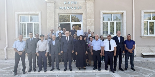Milli Məclisin deputatı Vüqar Rəhimzadə Culfada seçiciləri ilə növbəti görüşünü keçirib