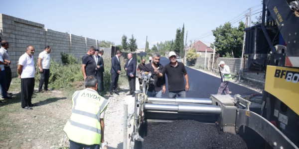 Xudatda "Şəhərsalma və Memarlıq İli" çərçivəsində genişmiqyaslı abadlıq-quruculuq işləri aparılır