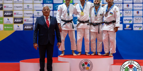 Azərbaycanın daha üç cüdoçusu veteranlar arasında medal qazanıb