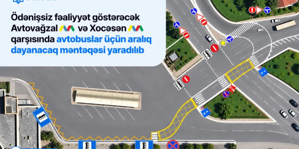 “Avtovağzal” və “Xocəsən” metrosunda YENİLİK: Bu avtobuslar orada dayanacaq