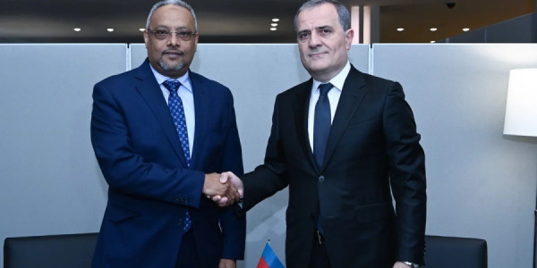 Ceyhun Bayramov Cibuti XİN başçısı ilə ikitərəfli münasibətləri müzakirə edib