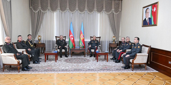Kərim Vəliyev Türkiyə nümayəndə heyəti ilə görüşüb