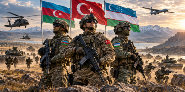 Üçtərəfli hərbi təlim Türk dünyasında yeni mərhələ açır