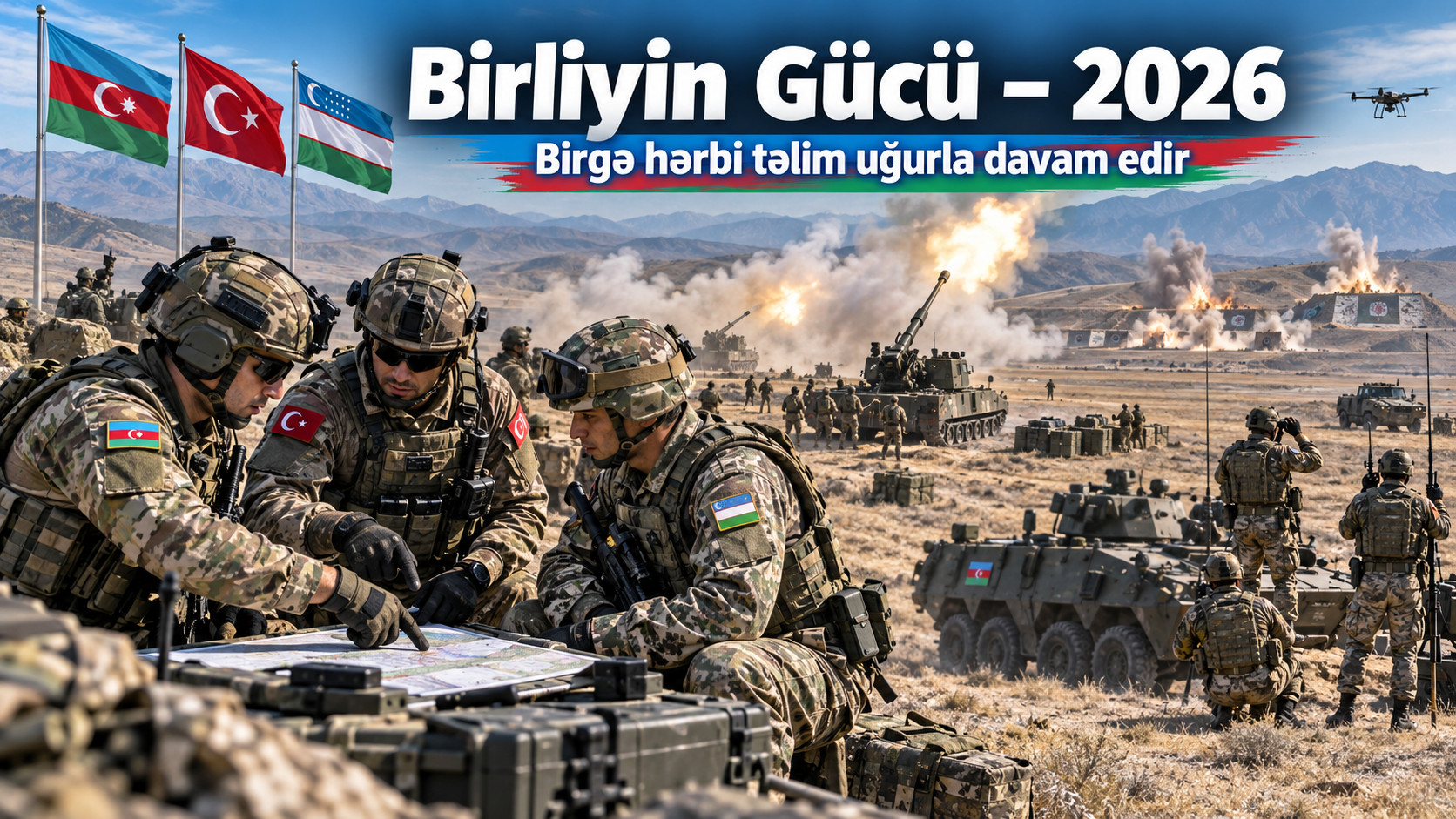 "Birliyin Gücü – 2026": Şərti terrorçuların sığınacaqları məhv edilib