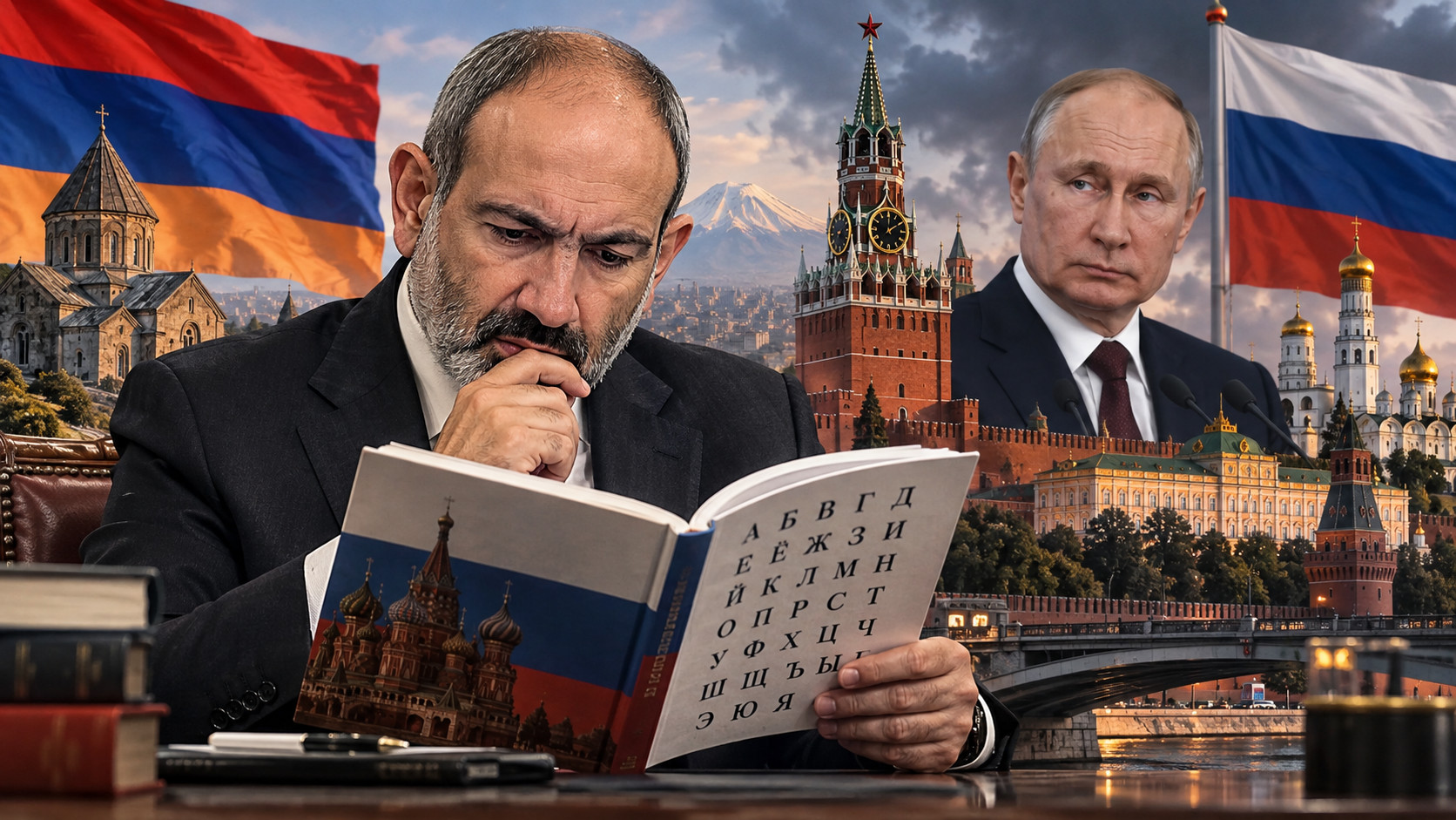 Paşinyanın rus dili öyrənməsinə Rusiyadan reaksiya