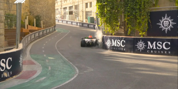 "Formula 1" üzrə Azərbaycan Qran-prisində qəza baş verib