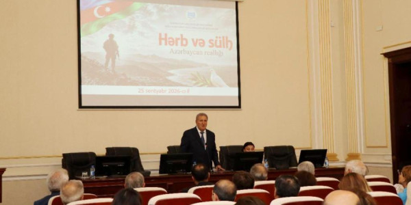 AMEA-da “Hərb və sülh: Azərbaycan reallığı” mövzusunda elmi konfrans keçirilib