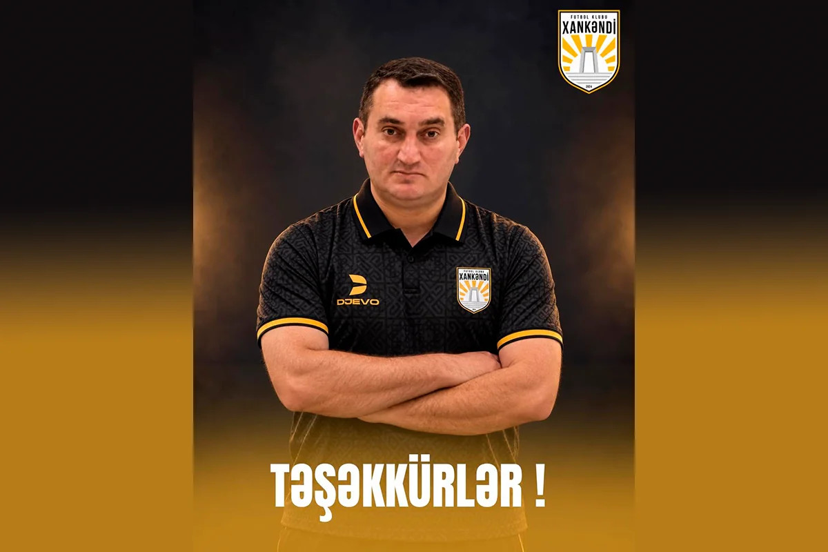 "Xankəndi" baş məşqçisi Zaur Hacıyevlə yolları ayırıb