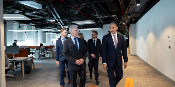 Rəşad Nəbiyev “Xsolla”nın Tədqiqat və İnkişaf Mərkəzinin açılışında iştirak edib