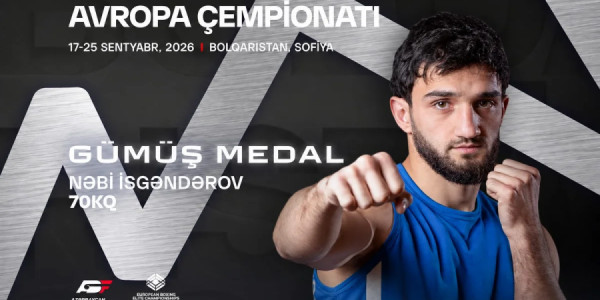 Azərbaycan boksçusu Nəbi İsgəndərov Avropa çempionatında gümüş medal qazanıb