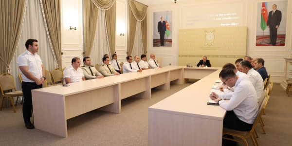 Baş Prokurorluqda şəhid ailələri ilə görüş keçirildi